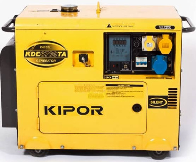 Дизельный генератор Kipor KDE6700TA